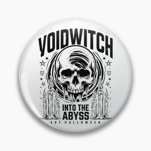 Item preview, Void Witch Halloween Design – Dark Skull & Occult Graphic Tee v8 designed and sold by DarylWelsh2024.