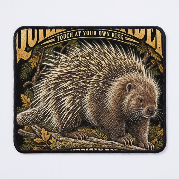 Item preview, QUILL DEFENDER — TOUCH AT YOUR OWN RISK designed and sold by KrungiT Design .