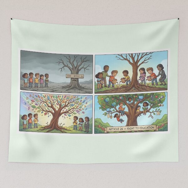 Item preview, Education as the root of life, the fruits of learning designed and sold by Mianku | Für das Leben.