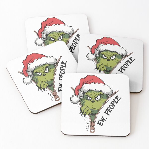 Item preview, Ew People Christmas Grinch designed and sold by Courtesy-j.