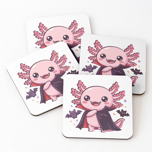 Item preview, Vampire axolotl designed and sold by Elena'sMoodBuddies.