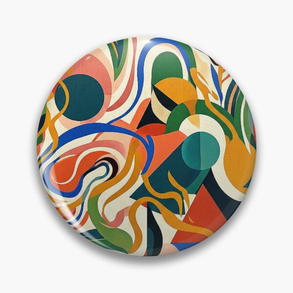 Item preview, Mid Century Modern Abstract Fluid Groovy Swirl Pattern. designed and sold by Giulivo Store Graphic.