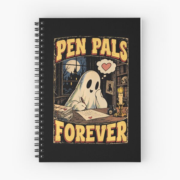 Item preview, Pen Pals Forever Cute Ghost Art designed and sold by Alzasshop.