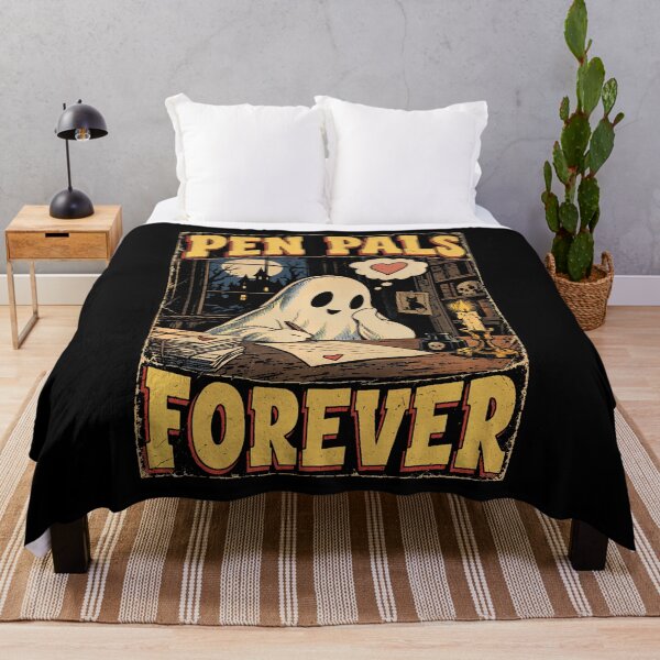 Item preview, Pen Pals Forever Cute Ghost Art designed and sold by Alzasshop.