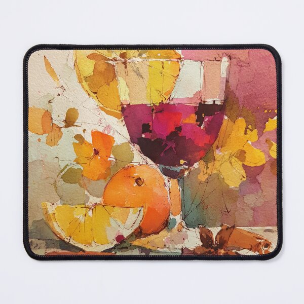 Item preview, Mulled Wine with Oranges and Star Anise designed and sold by solynneart.