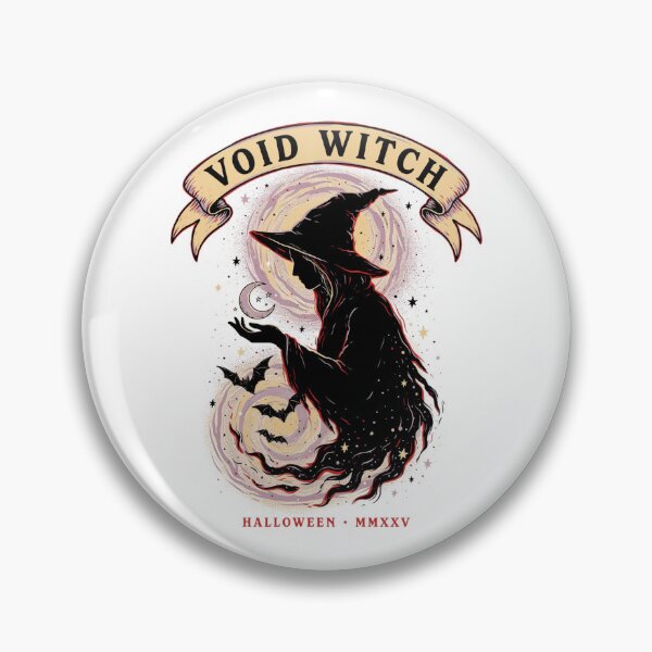 Item preview, Void Witch Halloween Design – Dark Skull & Occult Graphic Tee v10 designed and sold by DarylWelsh2024.