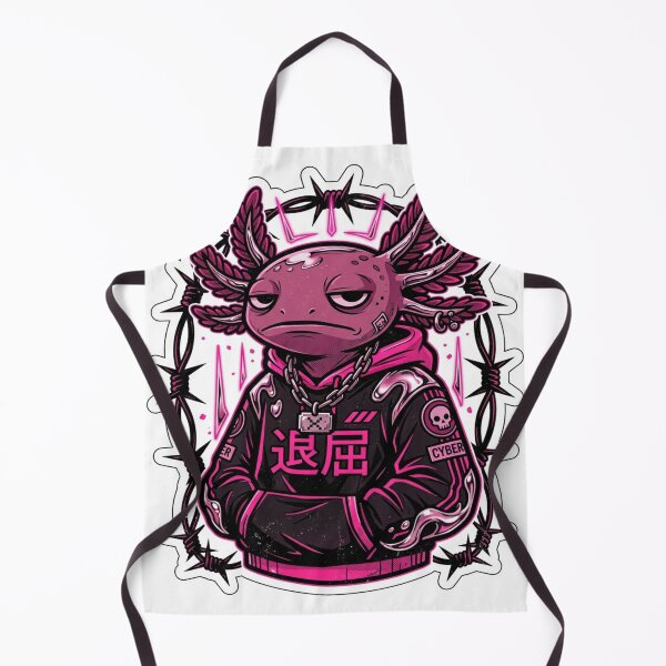 Item preview, Edgy Cyberpunk Axolotl Streetwear T-Shirt designed and sold by NovalID.