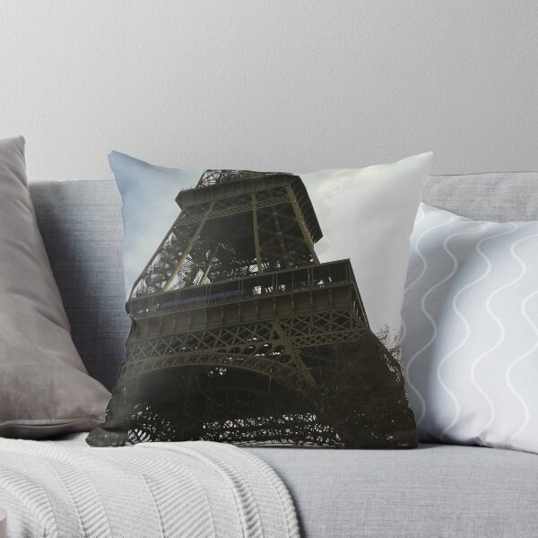 Item preview, Eiffel Tower Looking Up – Architectural Iron Lattice Details, Paris designed and sold by ernestynart.