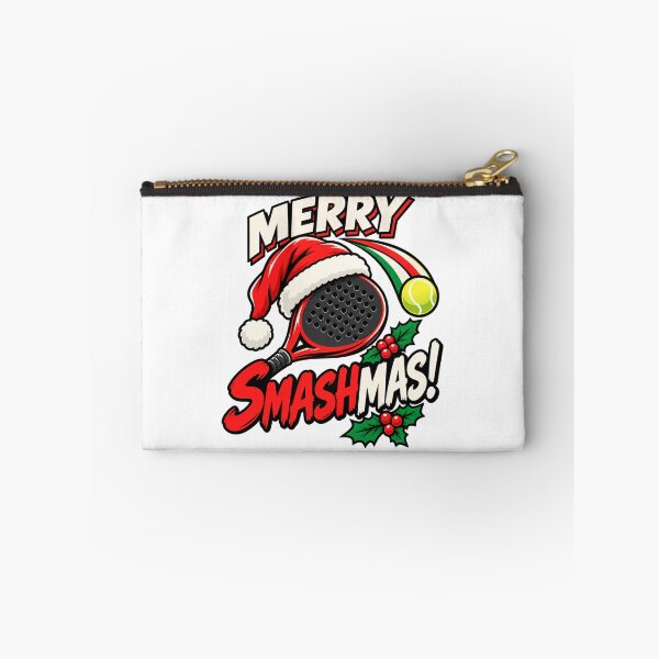 Item preview, Merry Smashmas - Funny Padel Christmas Player Quote designed and sold by WeirdlyMild.