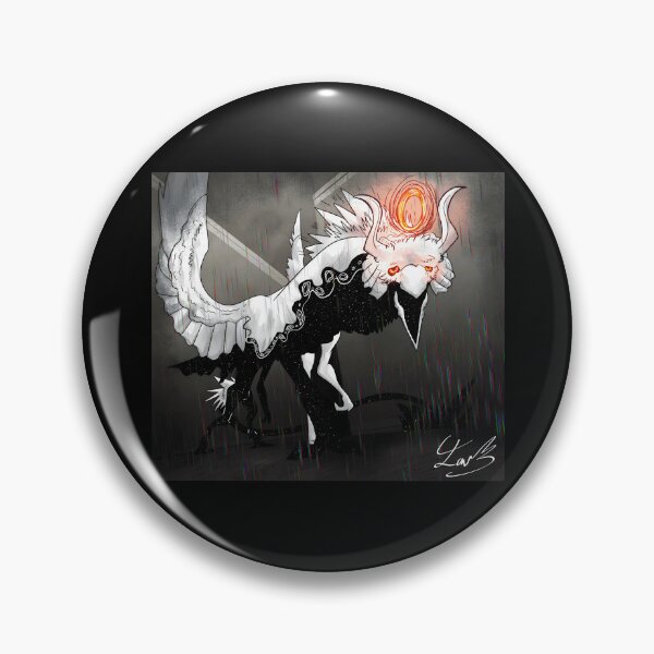 Item preview, Surreal Cosmic Creature with Horns and Glowing Ring designed and sold by fibiiistd.