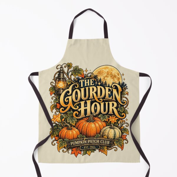 Item preview, The Gourden Hour Vintage Pumpkin Autumn Art designed and sold by CalmCapy Co.