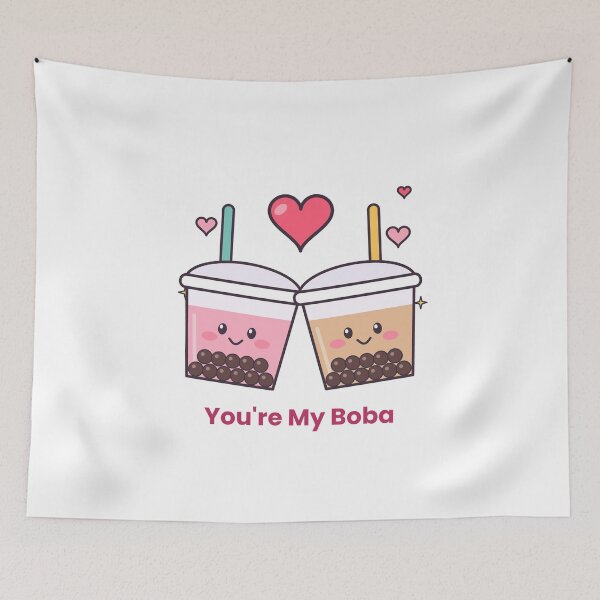 Item preview, You're My Boba designed and sold by RedStarlo.