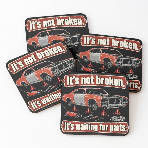 Item preview, It’s Not Broken, It’s Waiting for Parts Funny Project Car designed and sold by DesignsDominus.