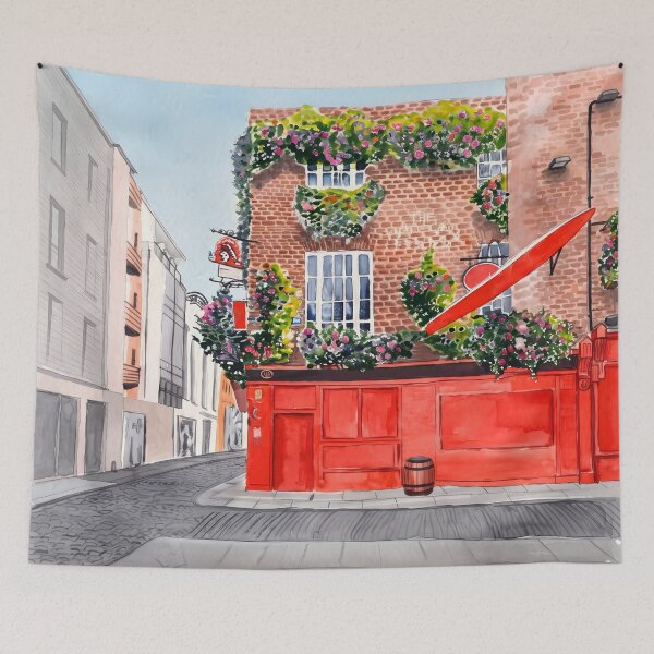 Item preview, Dublin Ireland Wall Art – Irish Pub Eclectic Kitchen Decor designed and sold by POSTERIOCREW.