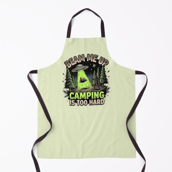 Item preview, Alien Abduction Tent Bigfoot Funny Camping Graphic designed and sold by MarCinu Art.