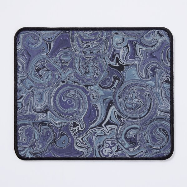 Item preview, Dusty Blue Hydrangea Fractal Circles designed and sold by SXW Designs.