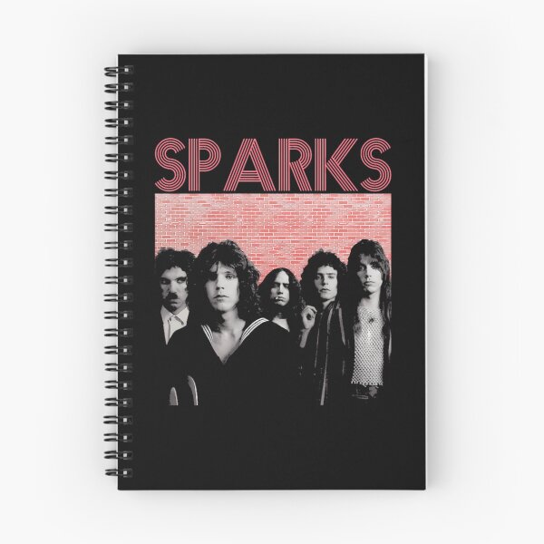 Item preview, Sparks Band 70s Neon Pink designed and sold by ThayerWinslow.