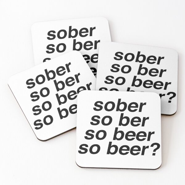 Item preview, Sober, so beer? designed and sold by brkvdesign.