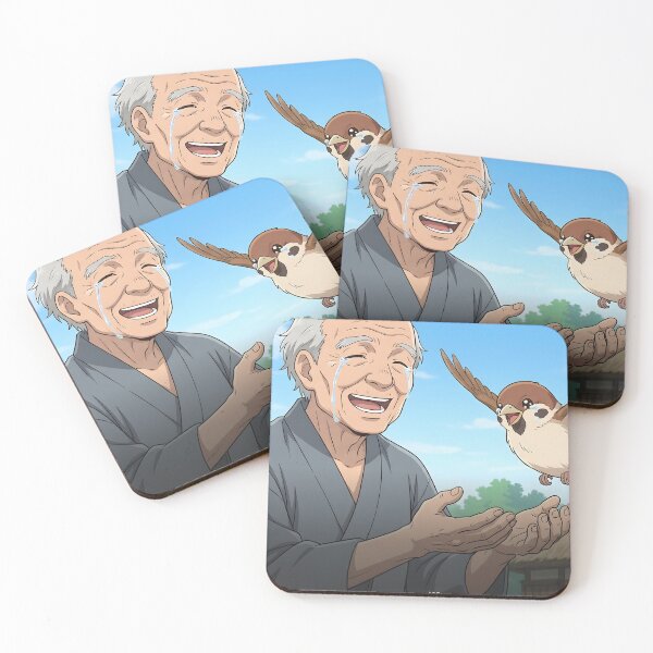 Item preview, The Tongue-Cut Sparrow 舌切り雀 – Japanese Folktale Story Scene designed and sold by SazanamiJP.