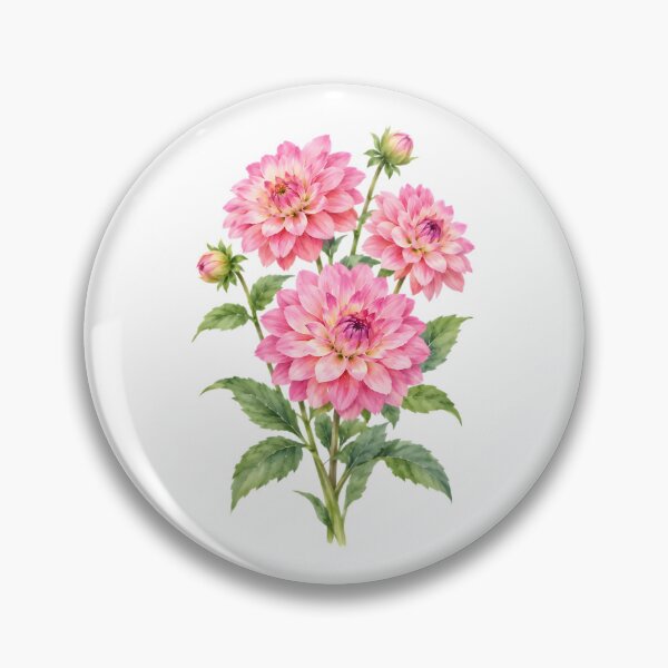 Item preview, Dahlia 'First Love' (Pink / Apricot-Pink)  designed and sold by HOMETOWN86.