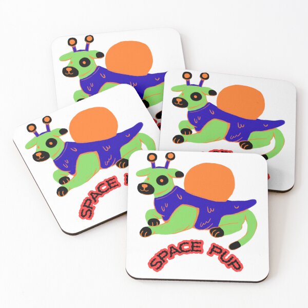 Item preview, Space Pup - Cute Alien Dog Design designed and sold by walbayzon.