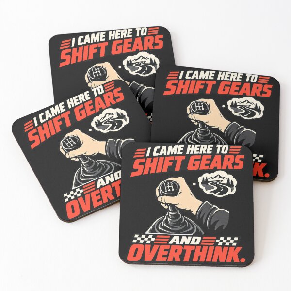 Item preview, Funny Manual Transmission Design — Shift Gears and Overthink designed and sold by DesignsDominus.