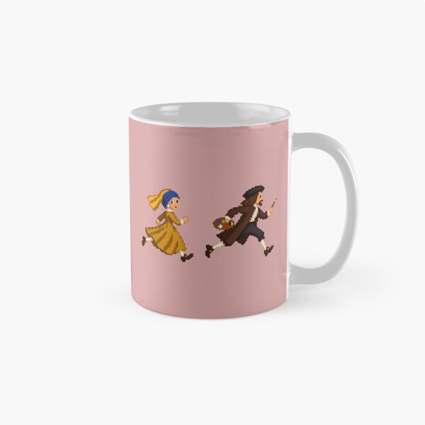 Item preview, Vermeer and Girl with a Pearl Earring Running designed and sold by RunningPixelCup.
