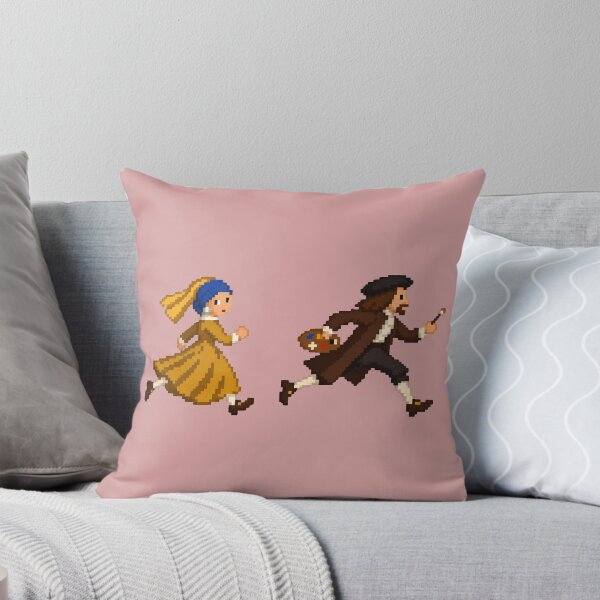 Item preview, Vermeer and Girl with a Pearl Earring Running designed and sold by RunningPixelCup.