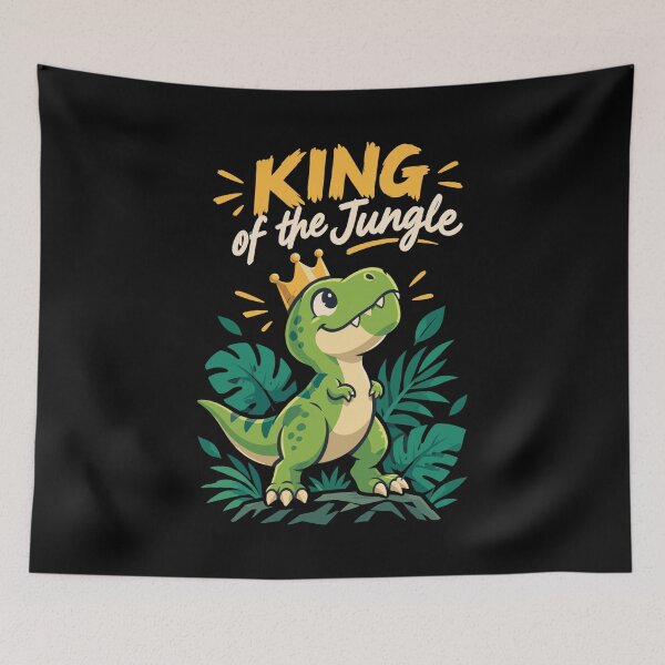 Item preview, Little T-Rex – King of the Jungle Dinosaur designed and sold by Pineapple-Tree.