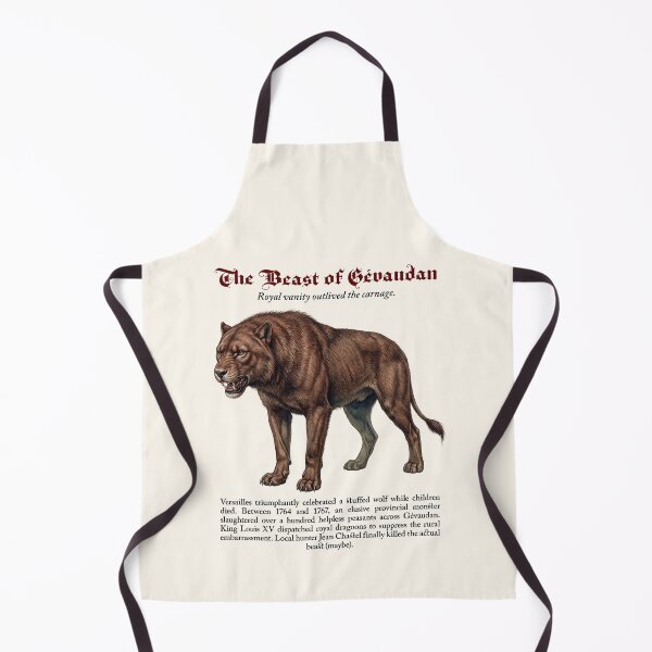 Item preview, The Beast of Gévaudan: Royal Taxidermy Farce designed and sold by FreiherrPK.
