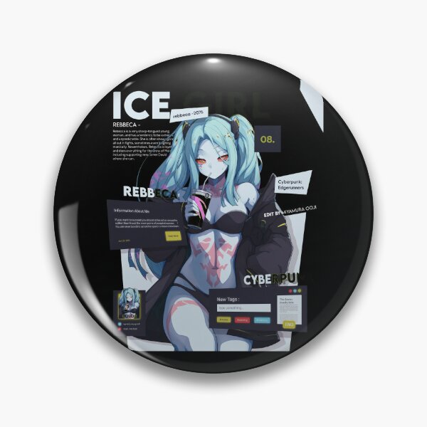 Item preview, Futuristic Cyber Android Interface Poster designed and sold by pinkcee.