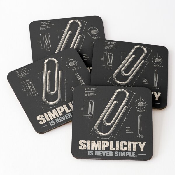Item preview, Simplicity is Never Simple designed and sold by Zarppelon.