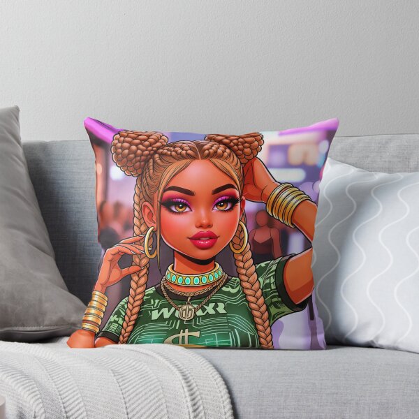 Item preview, Money Girl Streetwear T-Shirt | Urban Fashion Doll Graphic Tee | Luxury Hustle Queen Aesthetic designed and sold by GarnerSupplyCo.