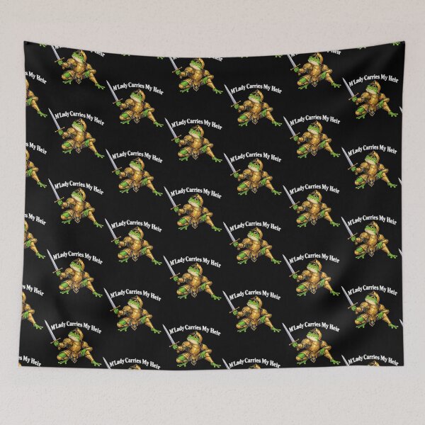 Item preview, M'Lady Carries My Heir Knight Frog designed and sold by serialcarachts.