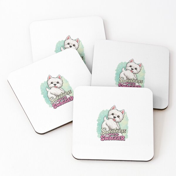 Item preview, Westies are sweetness and swagger designed and sold by WarmAndWestie.