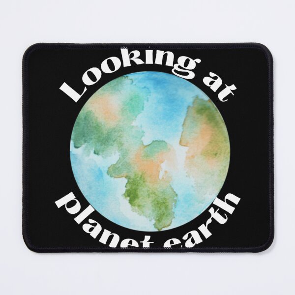 Item preview, Looking At Planet Earth Watercolor Astronomy Design designed and sold by Wernermathilda.