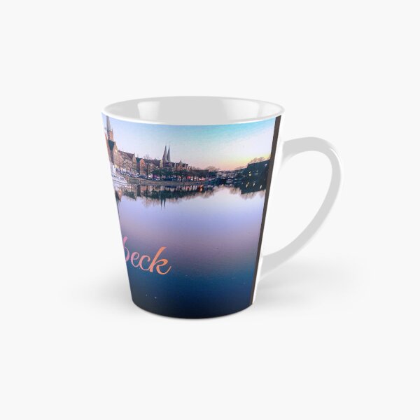 Item preview, Lübeck Old Town & Trave Reflection – Northern Germany Panorama designed and sold by Tammigrafie.