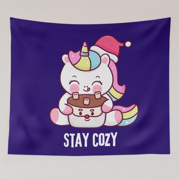 Item preview, Cute Unicorn Merry Christmas Santa Hat - Holiday Kids & Girls Gift designed and sold by stormk10.
