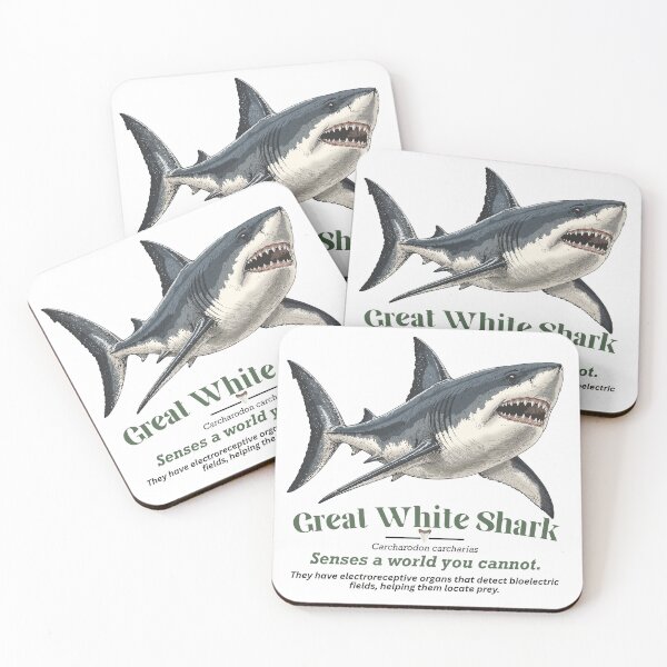 Item preview, Great White Shark. designed and sold by Hexcellent Designs.