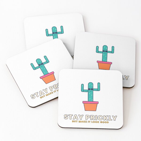 Item preview, Stay Prickly Cool Cactus With Sunglasses designed and sold by RedStarlo.