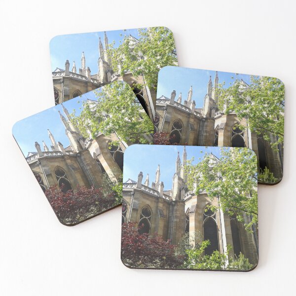 Item preview, Rear View of Notre Dame Cathedral in Springtime – Paris designed and sold by ernestynart.