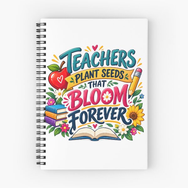 Item preview, teacher retirement gift, teacher encouragement, school teacher, bloom where you are planted, education inspiration designed and sold by TrueArtVibes.