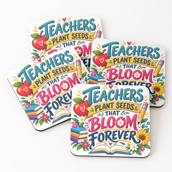 Item preview, teacher retirement gift, teacher encouragement, school teacher, bloom where you are planted, education inspiration designed and sold by TrueArtVibes.