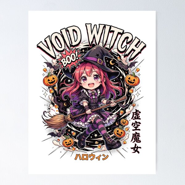 Item preview, Void Witch Halloween Design – Dark Skull & Occult Graphic Tee v18 designed and sold by DarylWelsh2024.