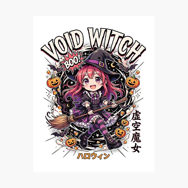 Item preview, Void Witch Halloween Design – Dark Skull & Occult Graphic Tee v18 designed and sold by DarylWelsh2024.