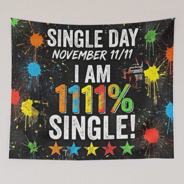 Item preview, Motivational Single Day 11/11 Image Quote fit for Single Peoples. designed and sold by Giulivo Store Graphic.