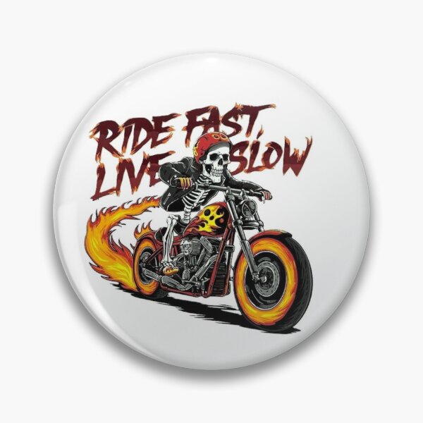 Item preview, RIDE FAST,LIVE SLOW designed and sold by Pabhas.