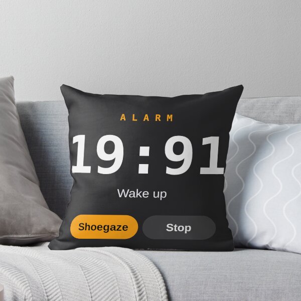 Item preview, Shoegaze alarm designed and sold by NinetiesWorld.