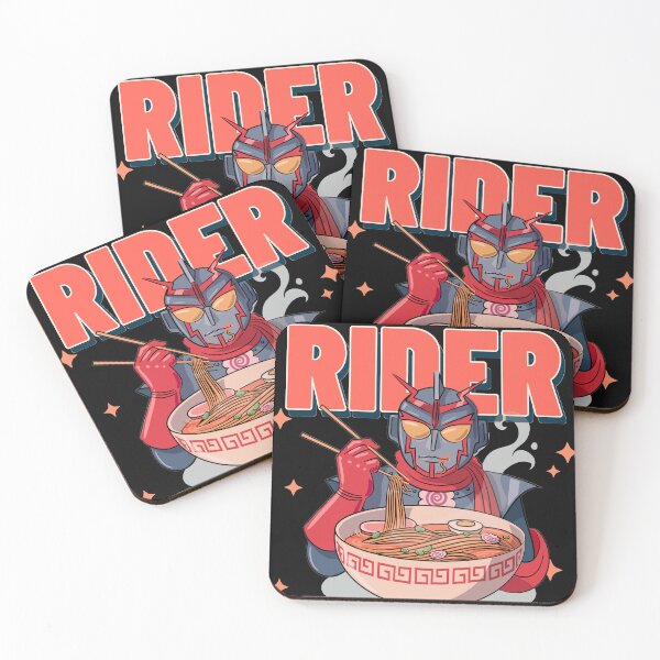 Item preview, Ramen Rider - Black Version T-Shirt designed and sold by picklesnake.
