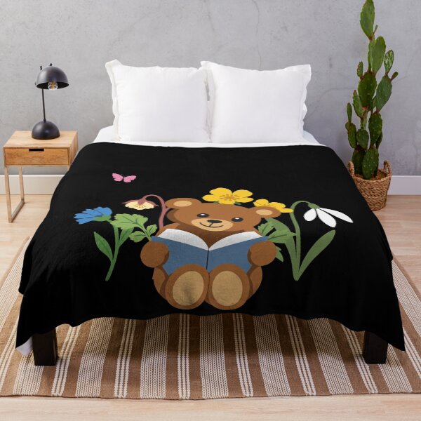 Item preview, Teddy bear flowers children reading designed and sold by Sir-Freaky.